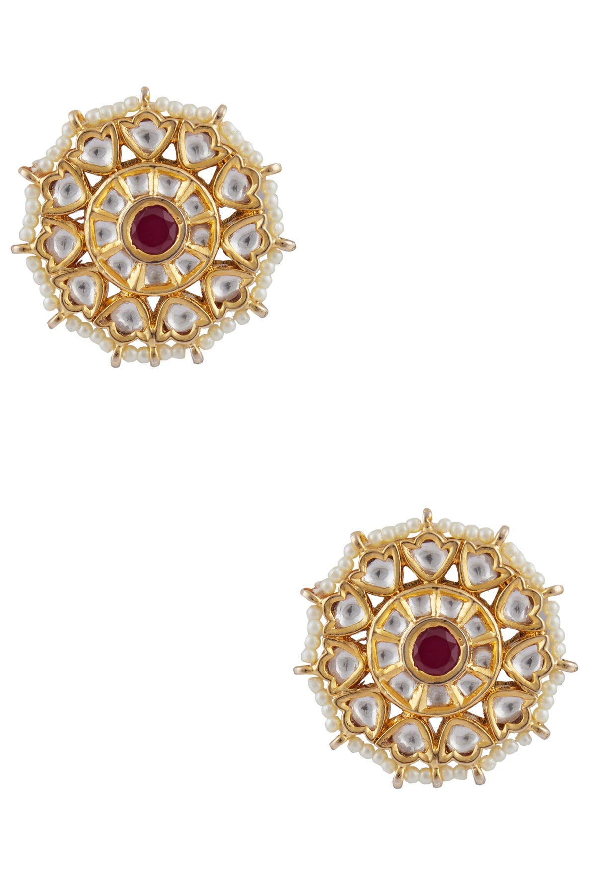 Kundan Stud Earrings 