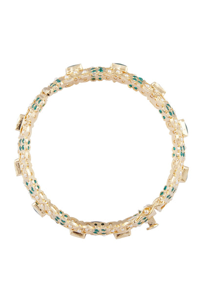 Stone Bangle Set 