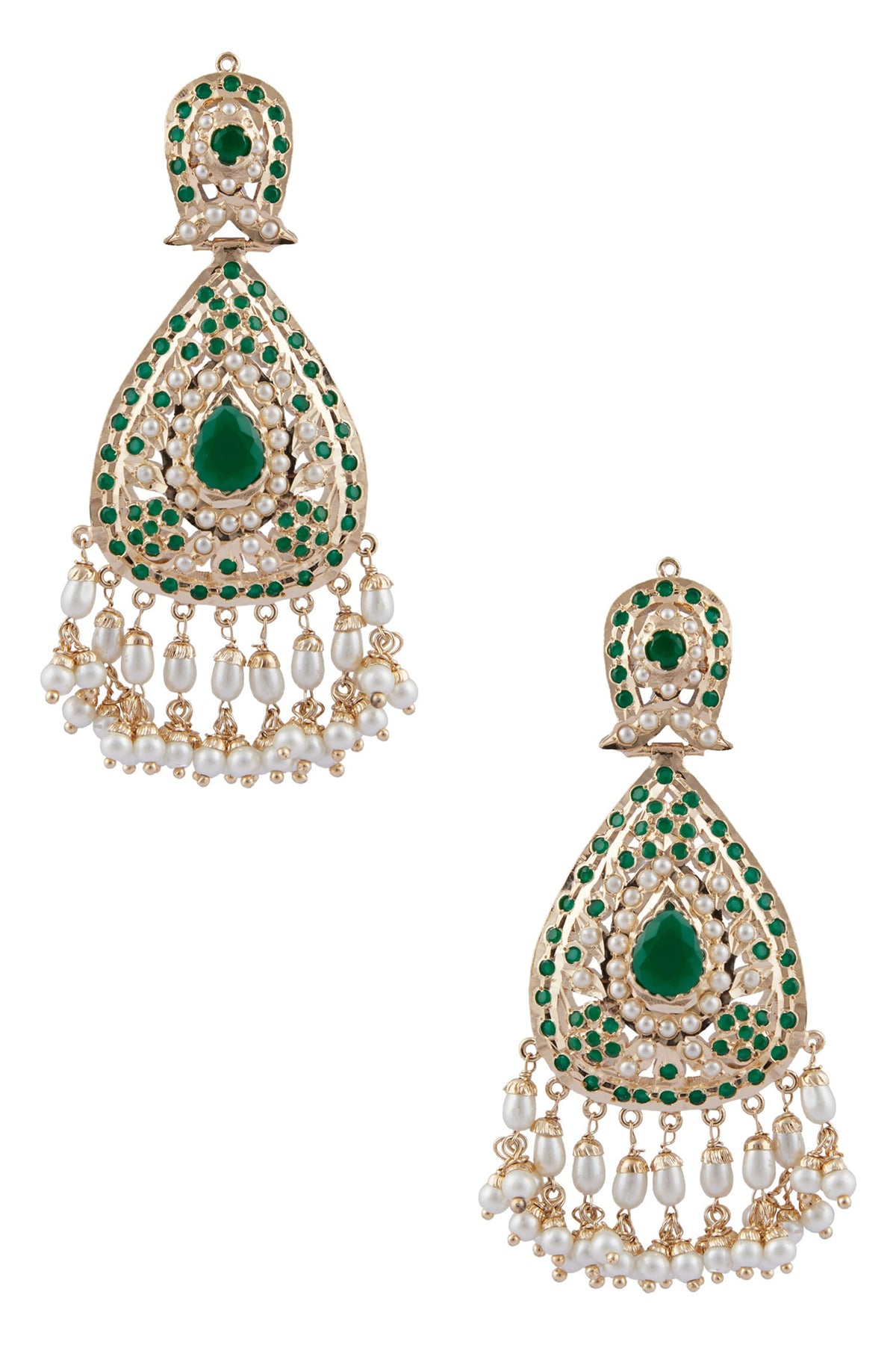 Stone Earrings with Passa 