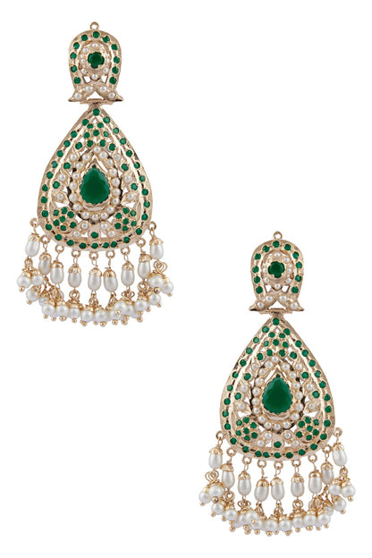 Stone Earrings with Passa 