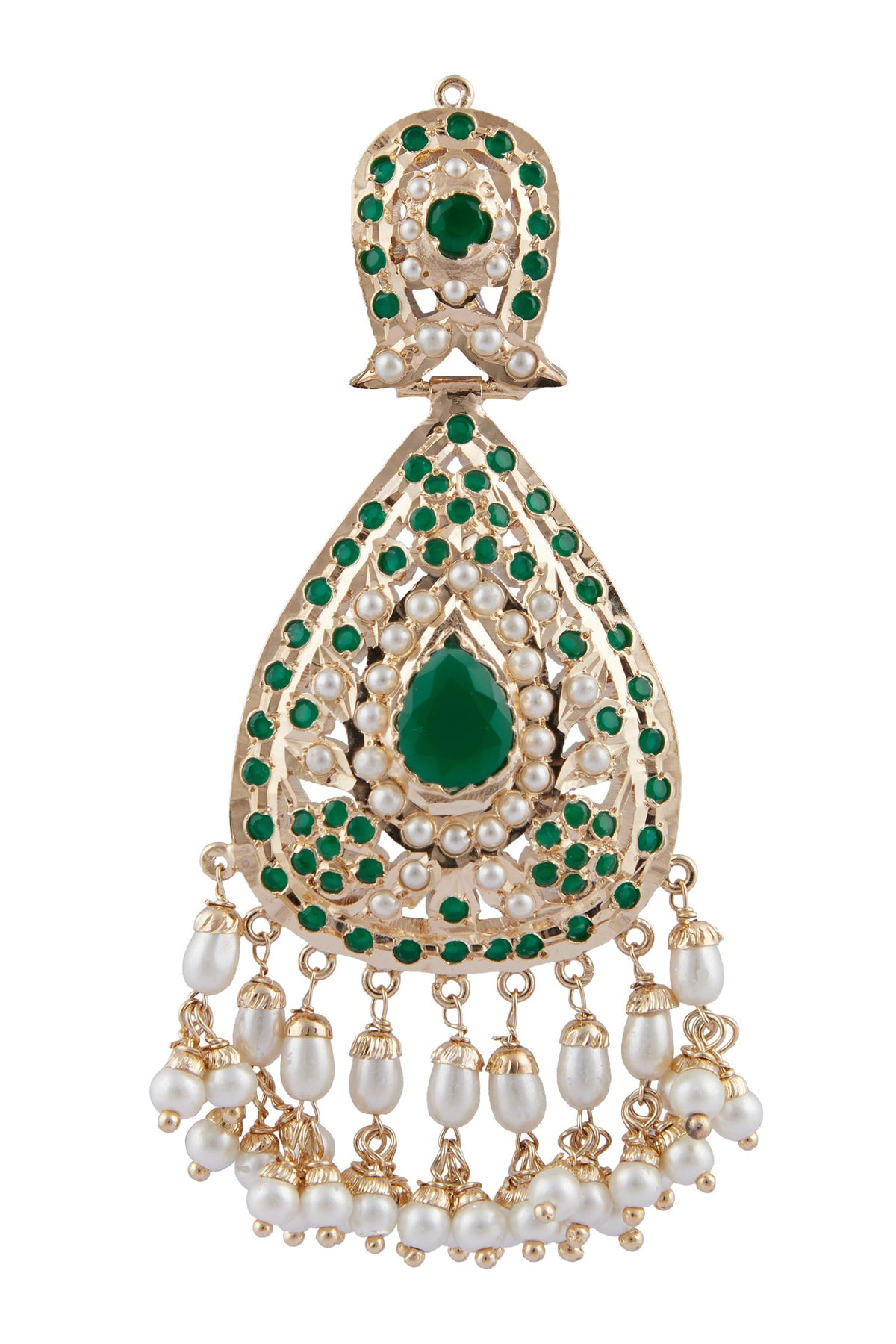 Stone Earrings with Passa 