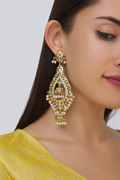 Stone Dangler Earrings 