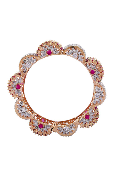 Floral Shaped Bangle Single pc 