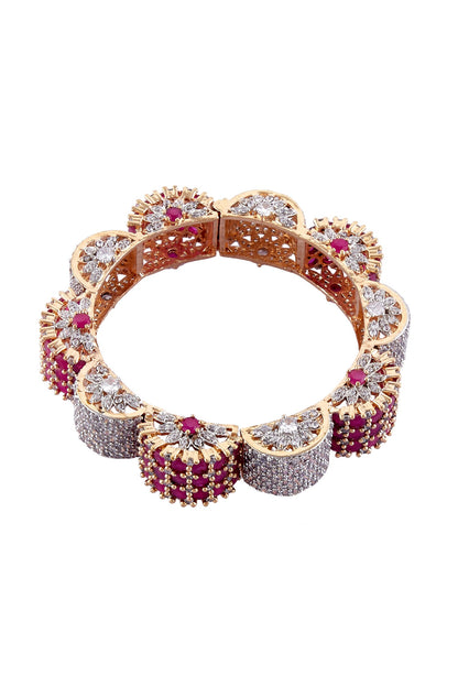 Floral Shaped Bangle Single pc 