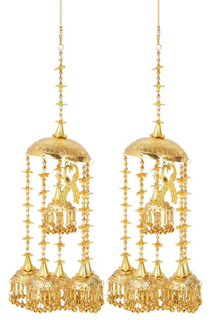 Carved Kaleeras Set of 2 