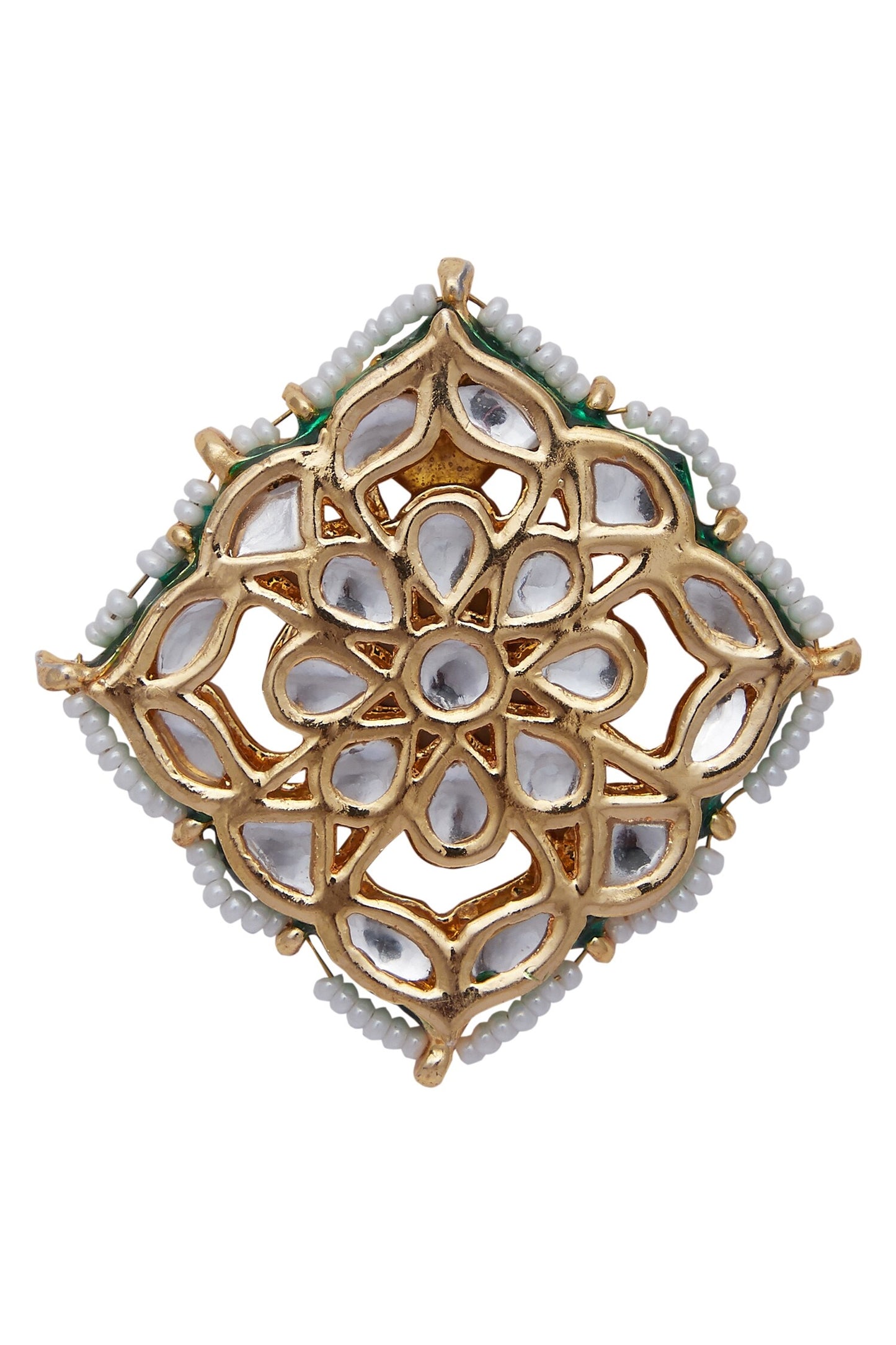 Kundan Embedded Stud Earrings 