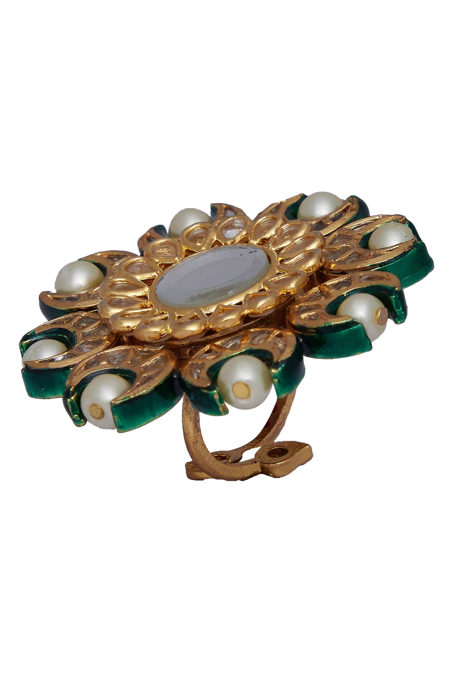 Meenakari Oversized Cocktail Ring  