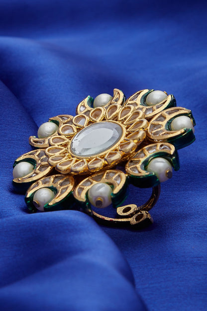 Meenakari Oversized Cocktail Ring  