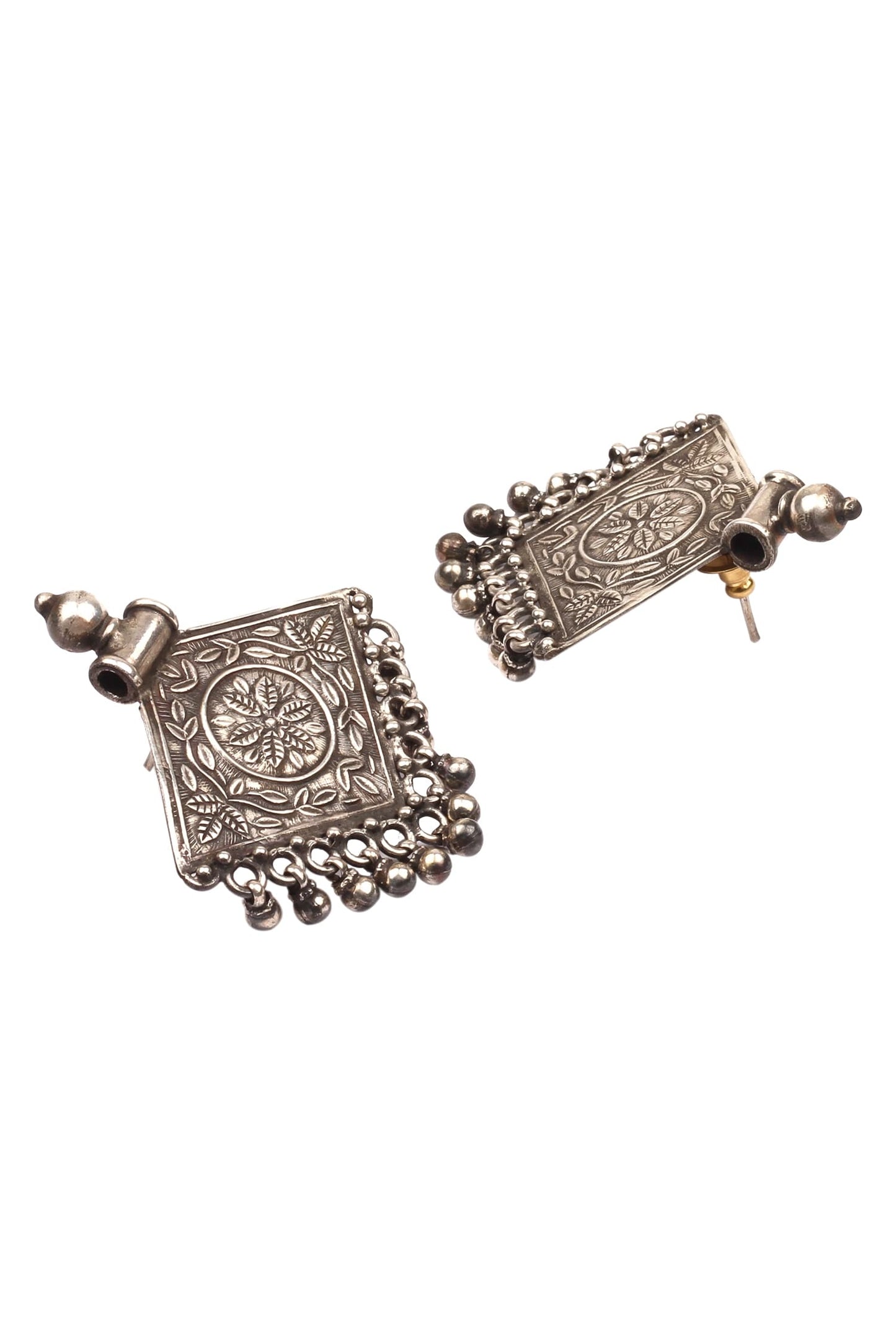 Kite Shaped Bead Earrings 