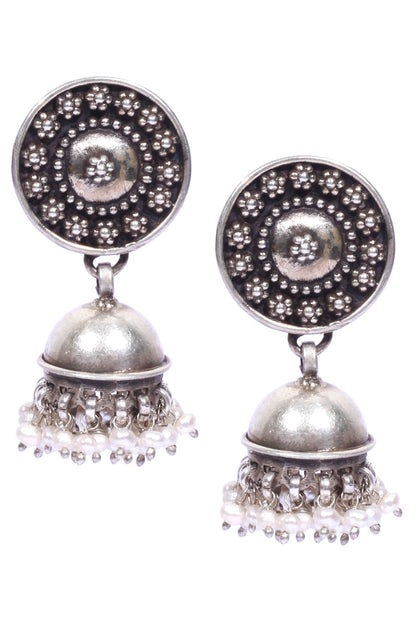 Jhumkas with snap closure 