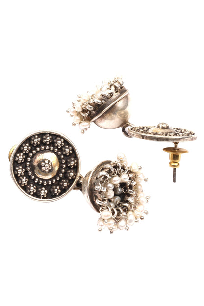 Jhumkas with snap closure 