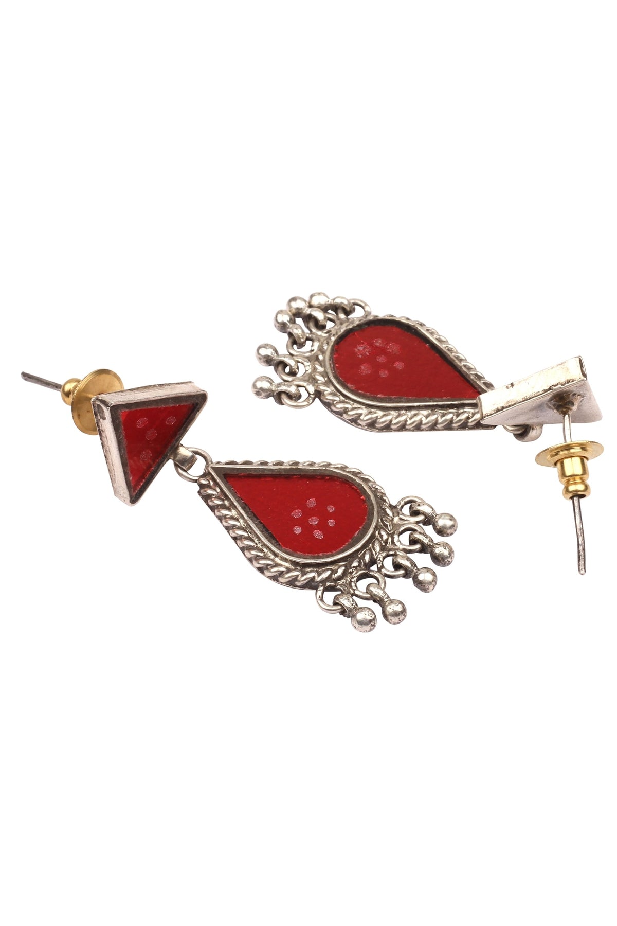 Glass Handcrafted Drop Earrings 