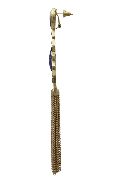 Symmetric Tassel earrings 