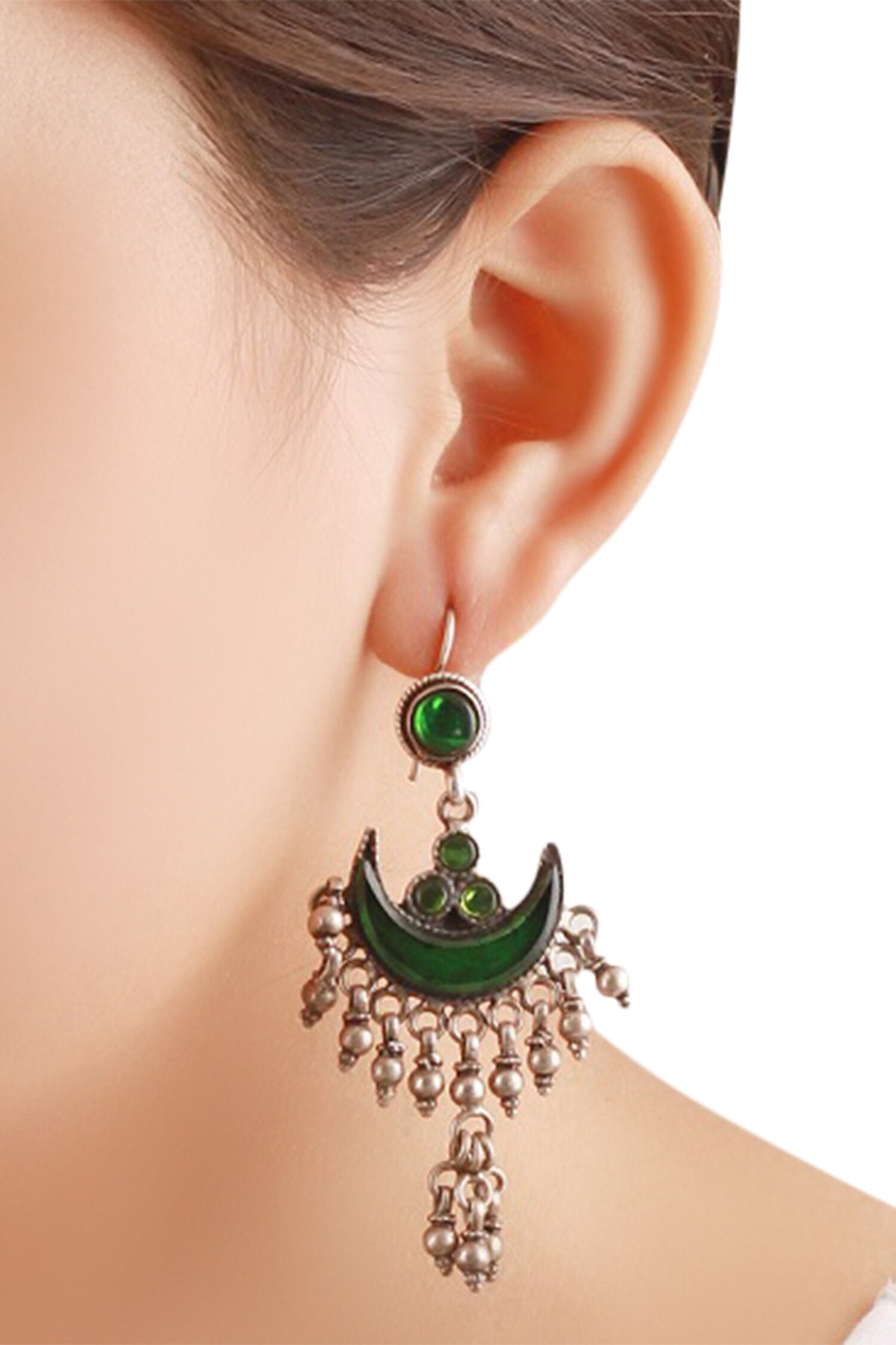 Crescent Dangler Earrings 