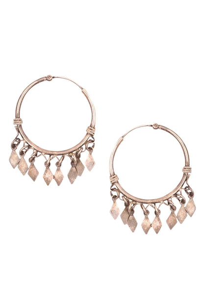 Geometric Dangler Hoops 