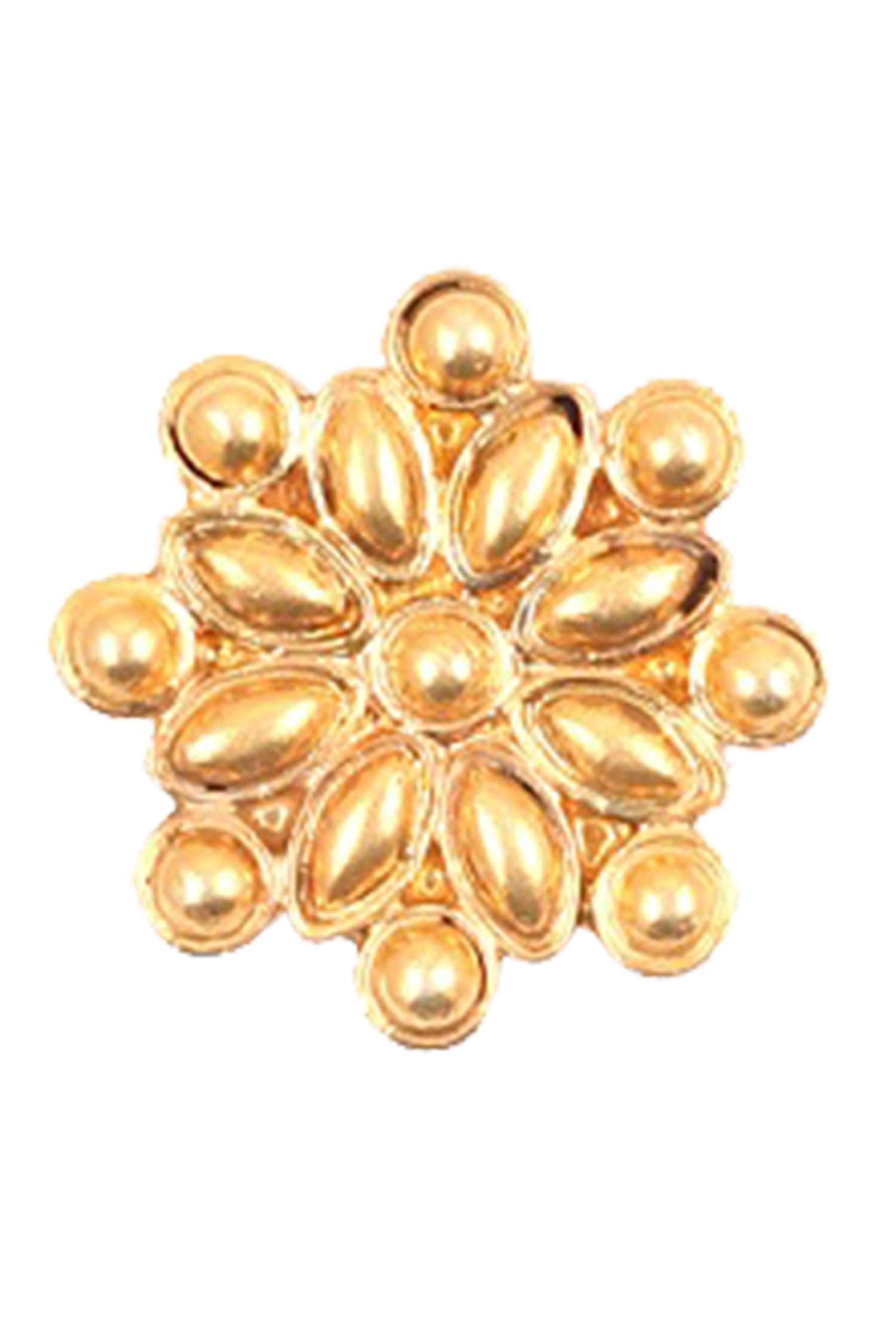 Sunflower pattern studs 