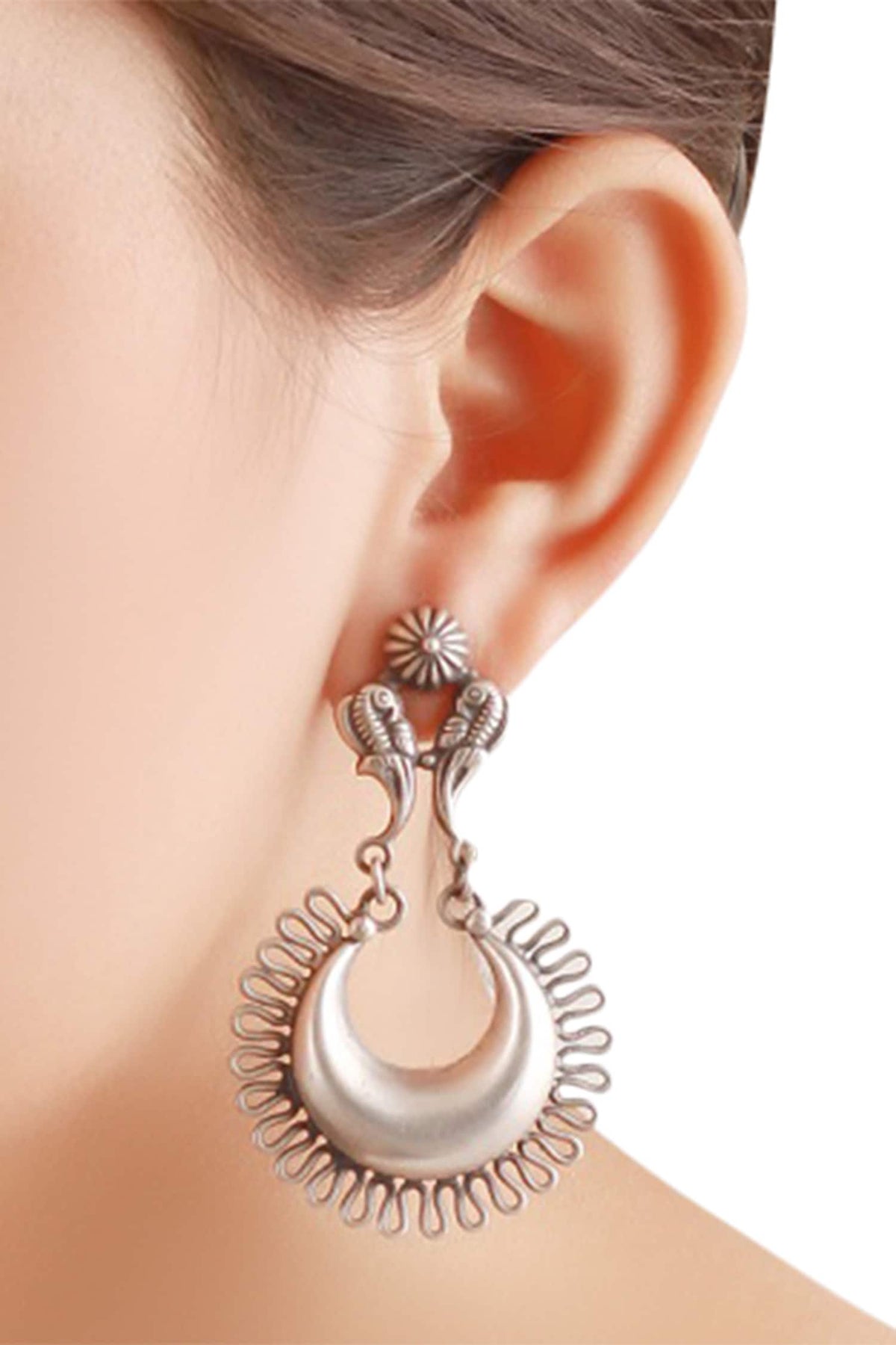 Crescent Dangler Earrings 