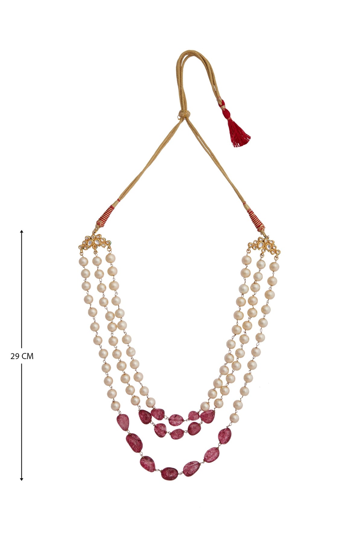 Layered Bead Necklace 