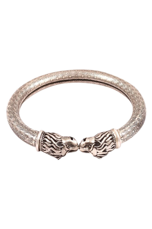 Baroque Design Adjustable Cuff Bracelet 