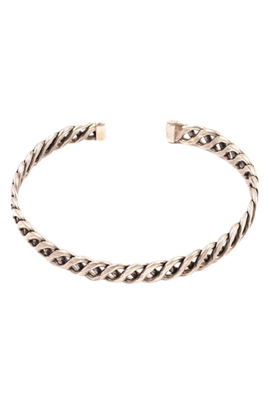 Spiral Design Metal Cuff Bracelet 