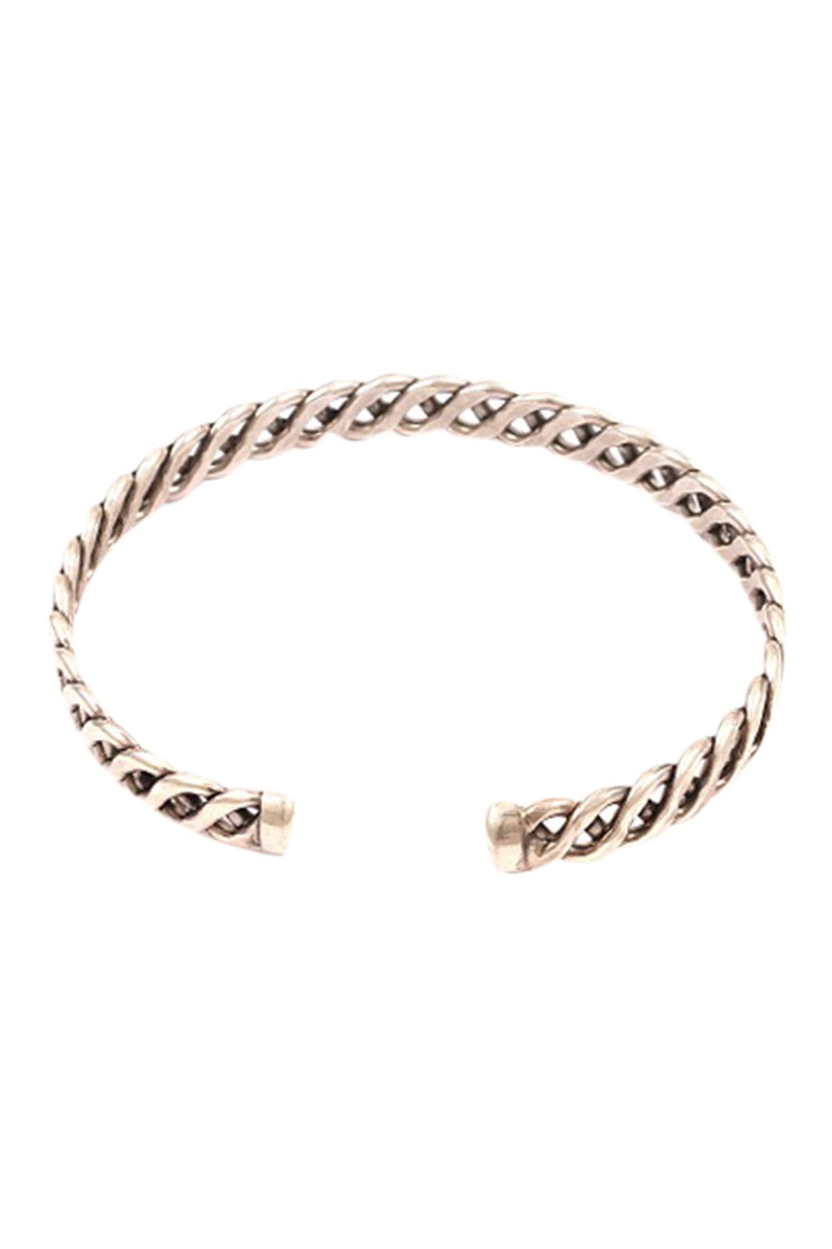 Spiral Design Metal Cuff Bracelet 