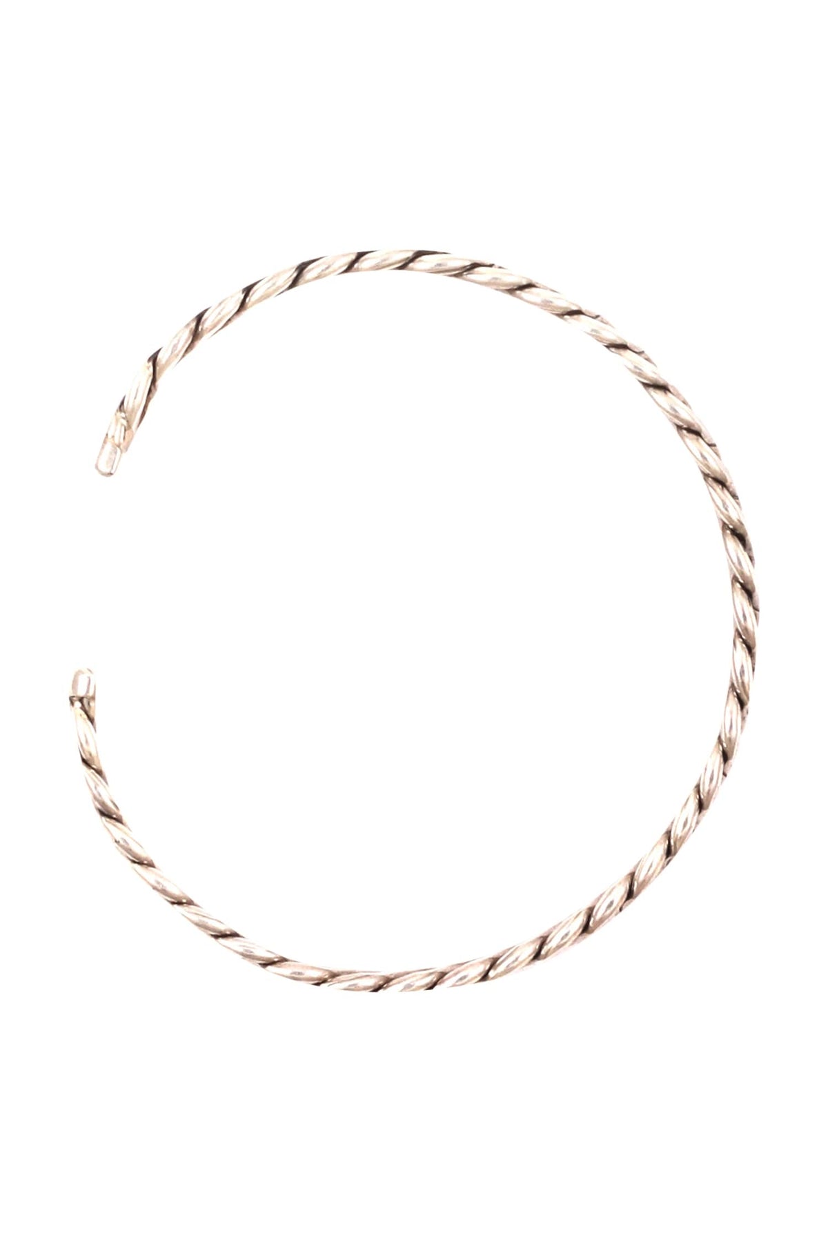 Spiral Design Metal Cuff Bracelet 