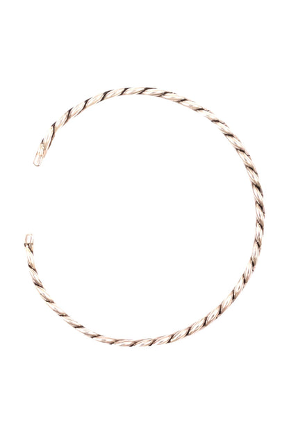 Spiral Design Metal Cuff Bracelet 