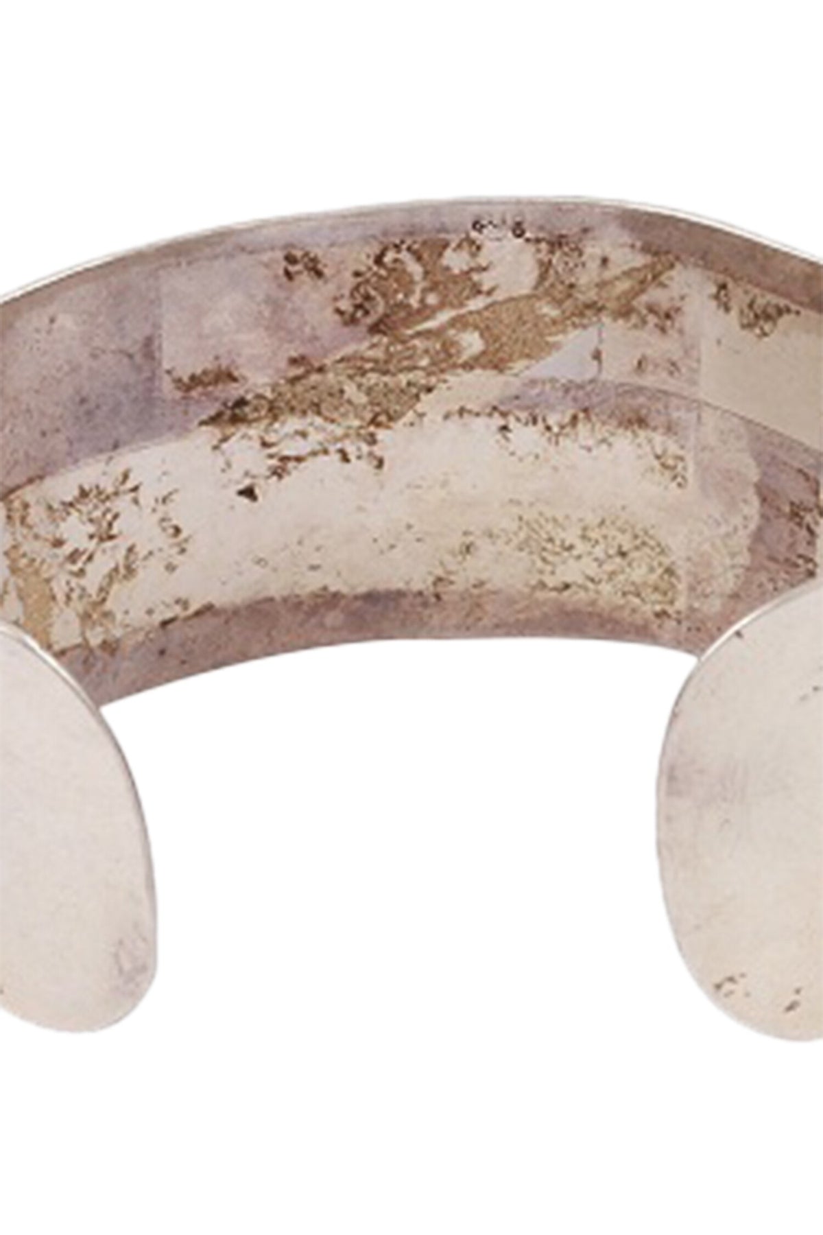 Oxidized Silver Handcrafted Cuff 