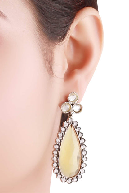 Multi Colour Stone Danglers 