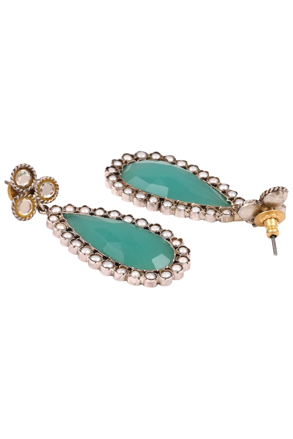Multi Color Stone Danglers 