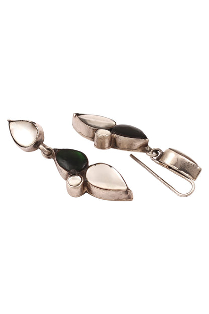 Stone embellished earrings 