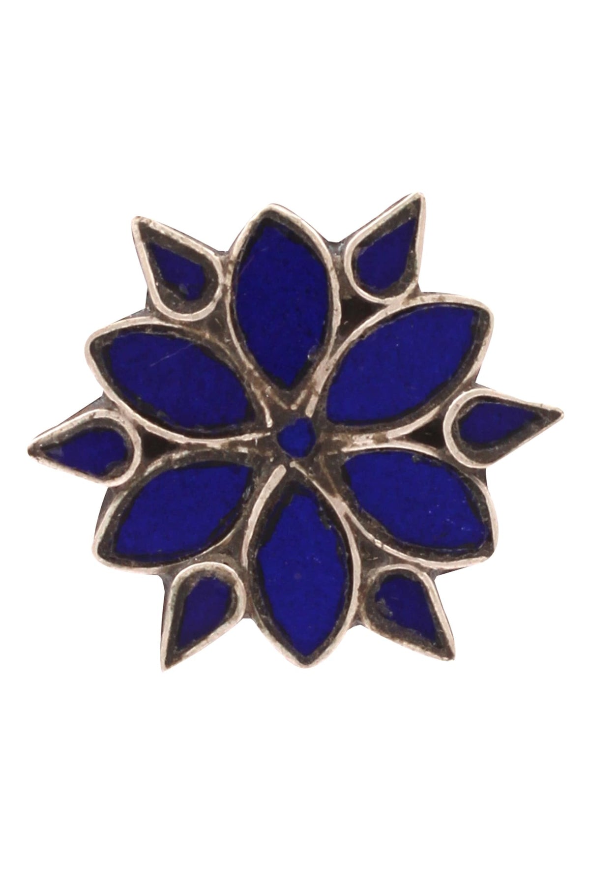 Handcrafted floral studs 