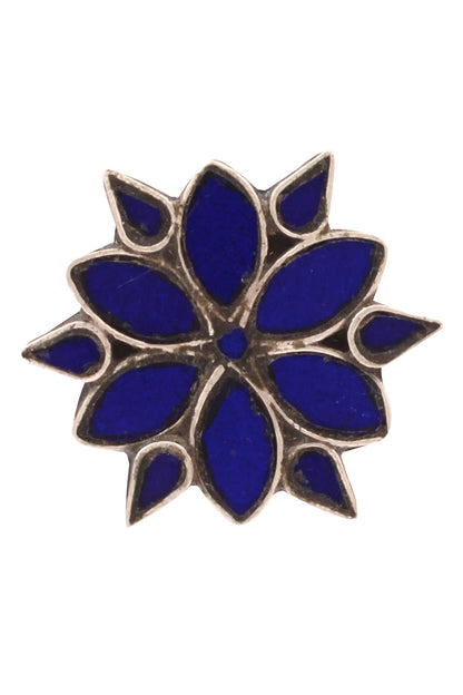 Handcrafted floral studs 