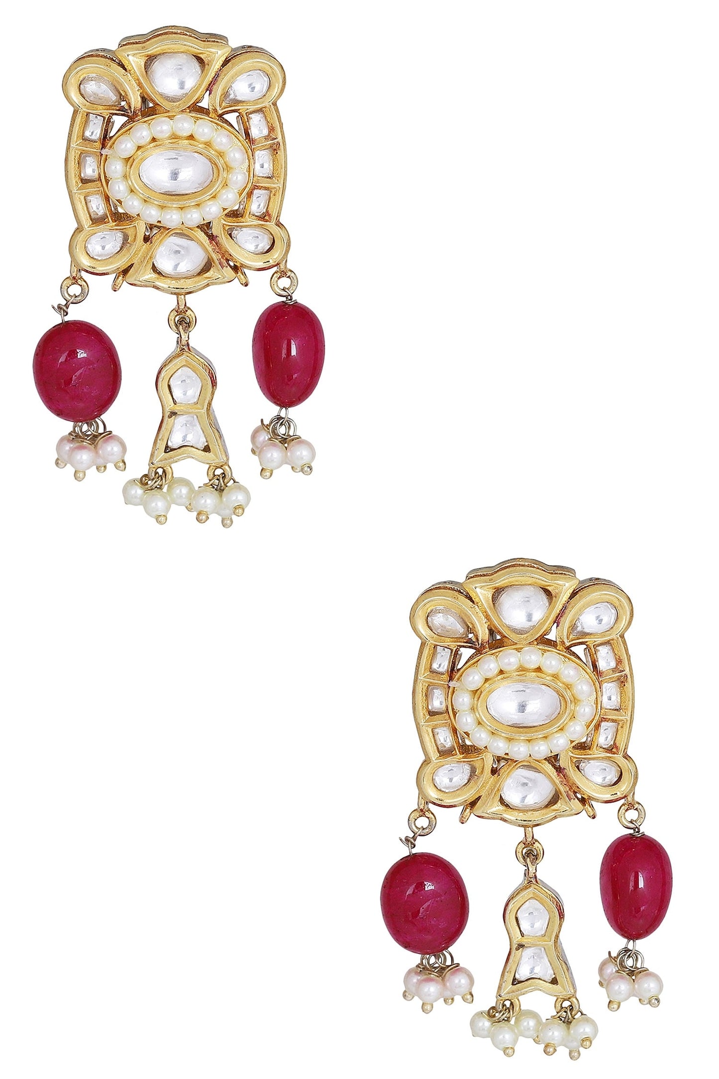 Kundan Pendant Necklace Set 