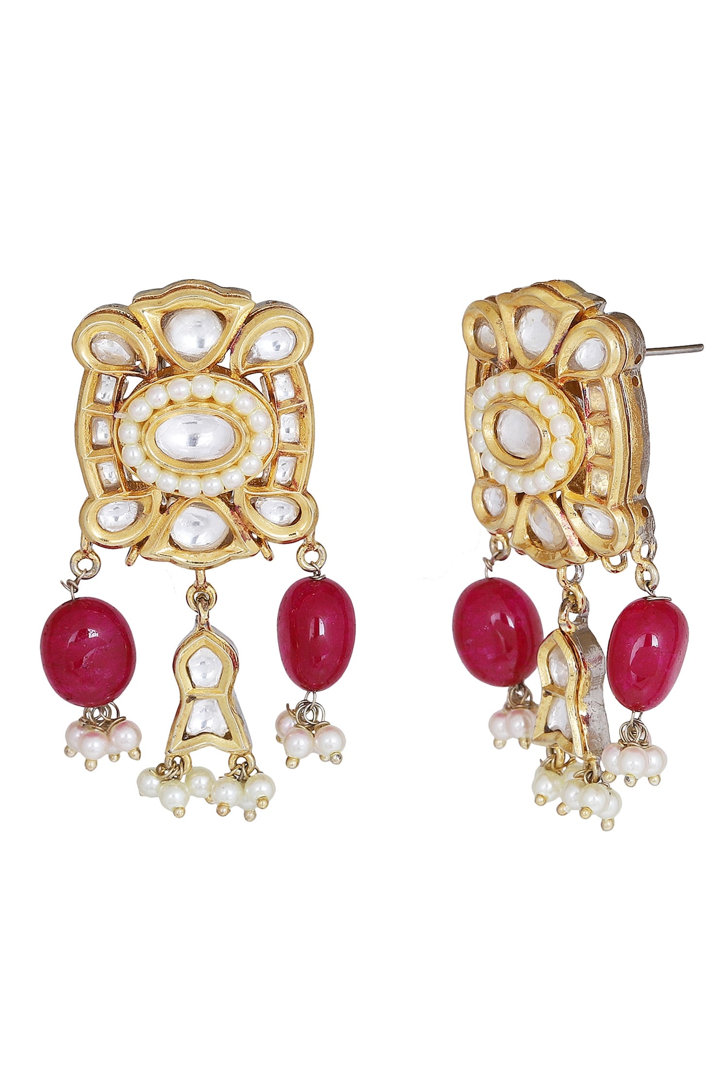 Kundan Pendant Necklace Set 