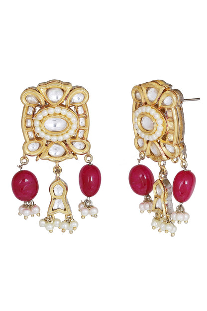 Kundan Pendant Necklace Set 