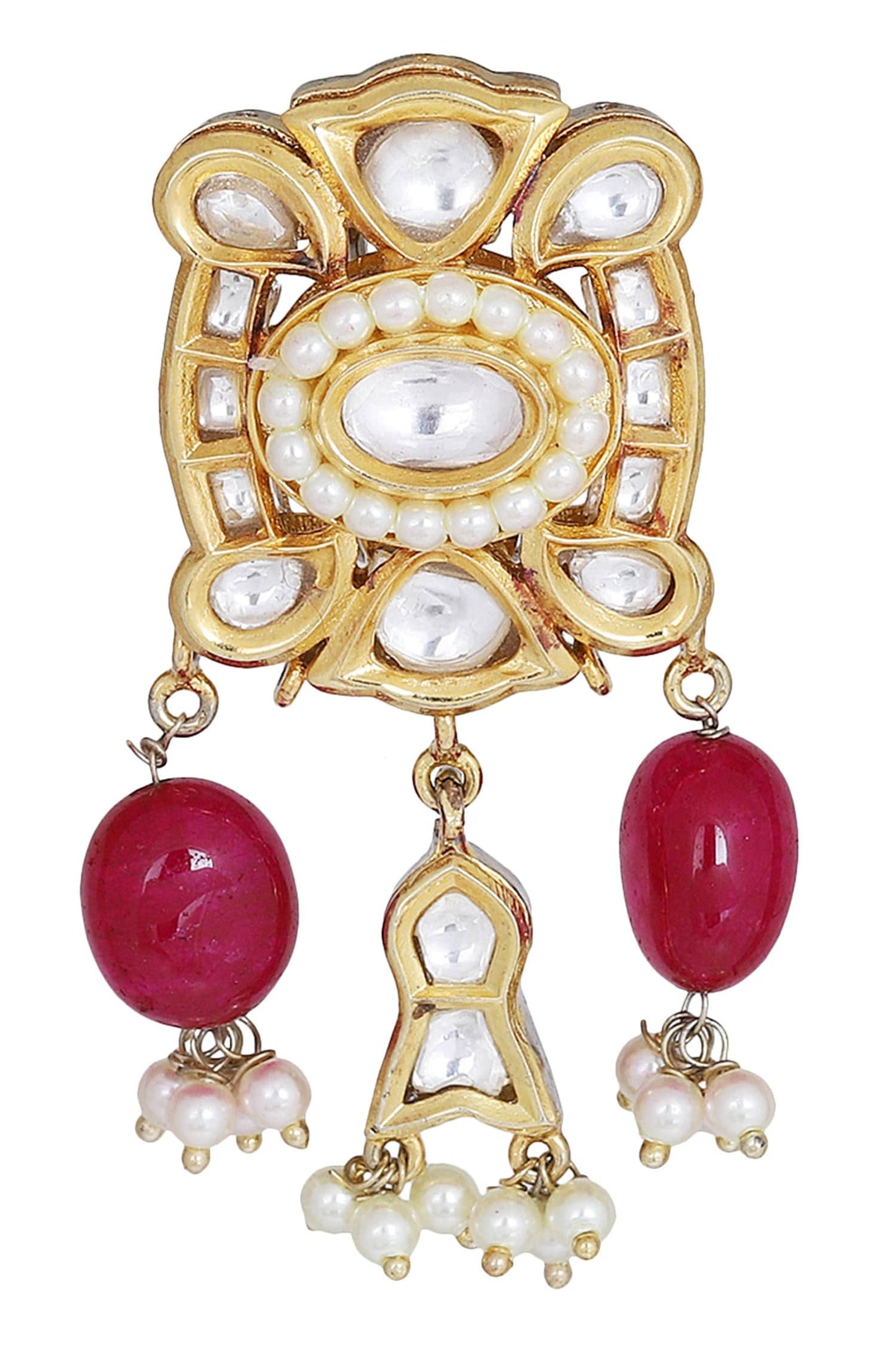 Kundan Pendant Necklace Set 