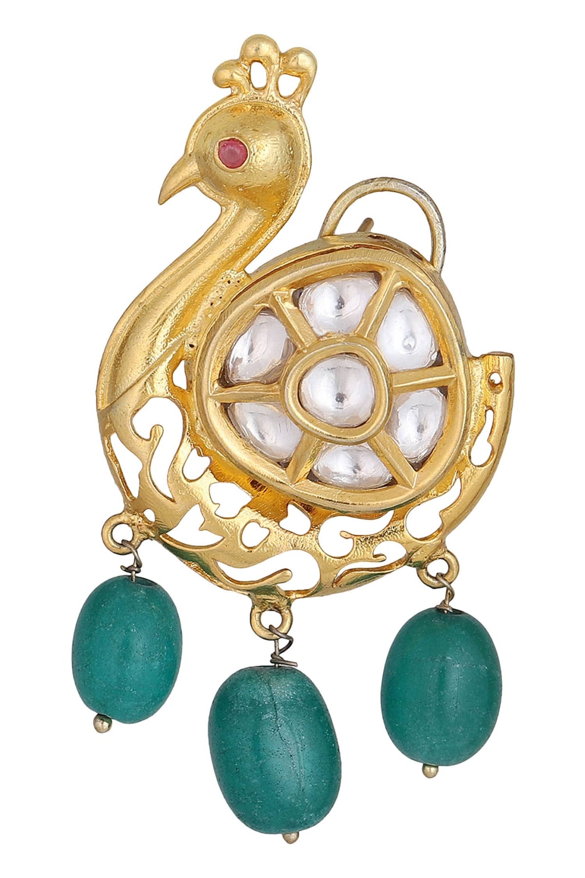 Kundan Pendant Necklace Set 