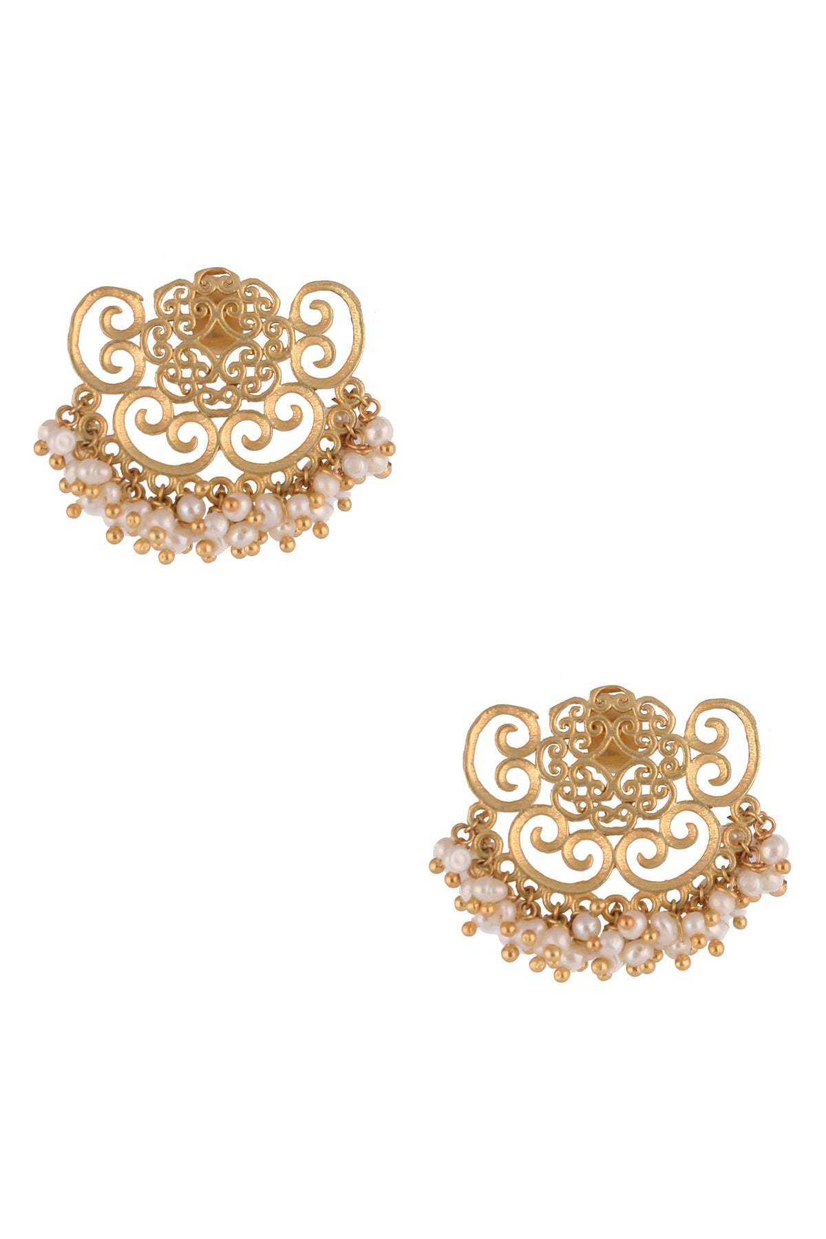 Filigree Stud Earrings 