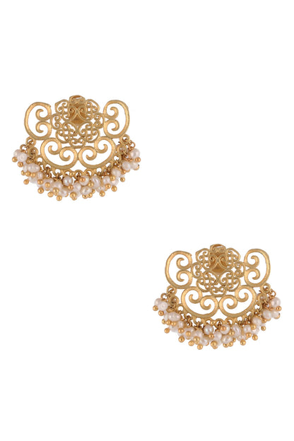 Filigree Stud Earrings 