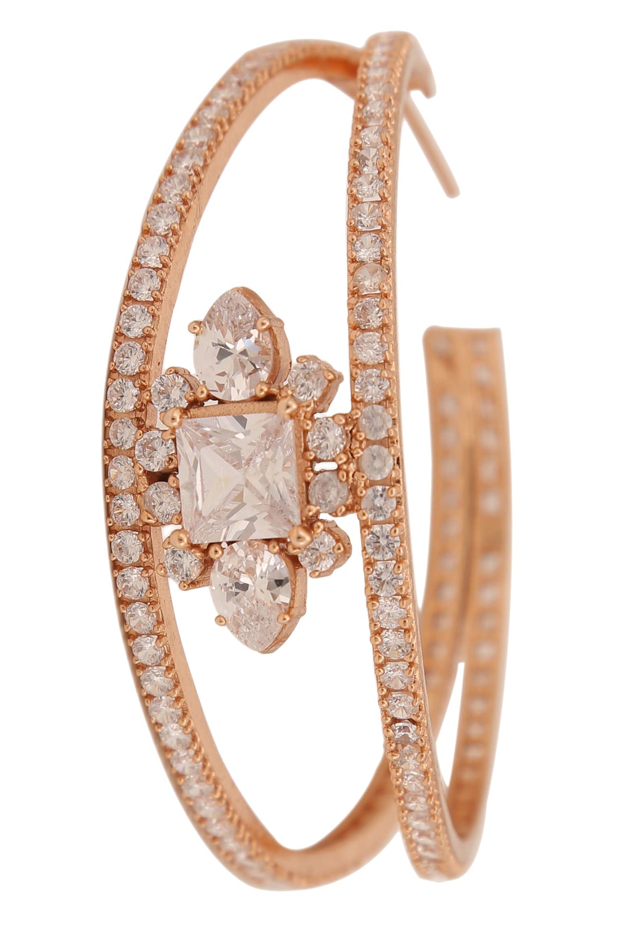 Crystal Hoops 