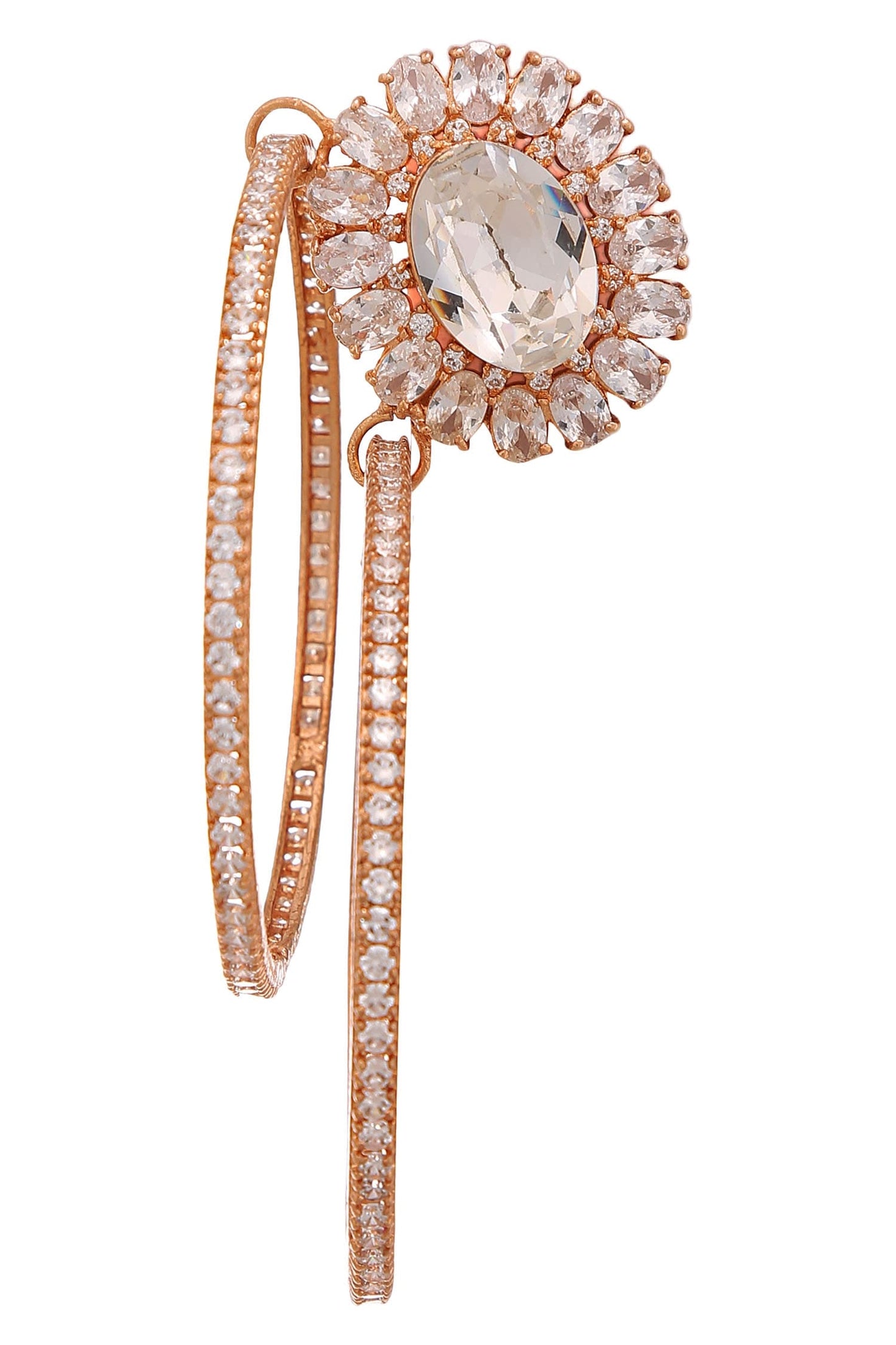 Crystal Hoops 