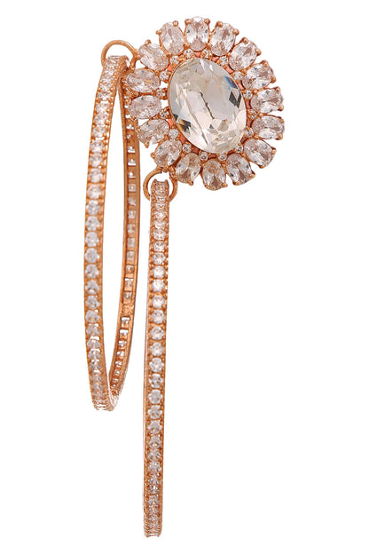 Crystal Hoops 