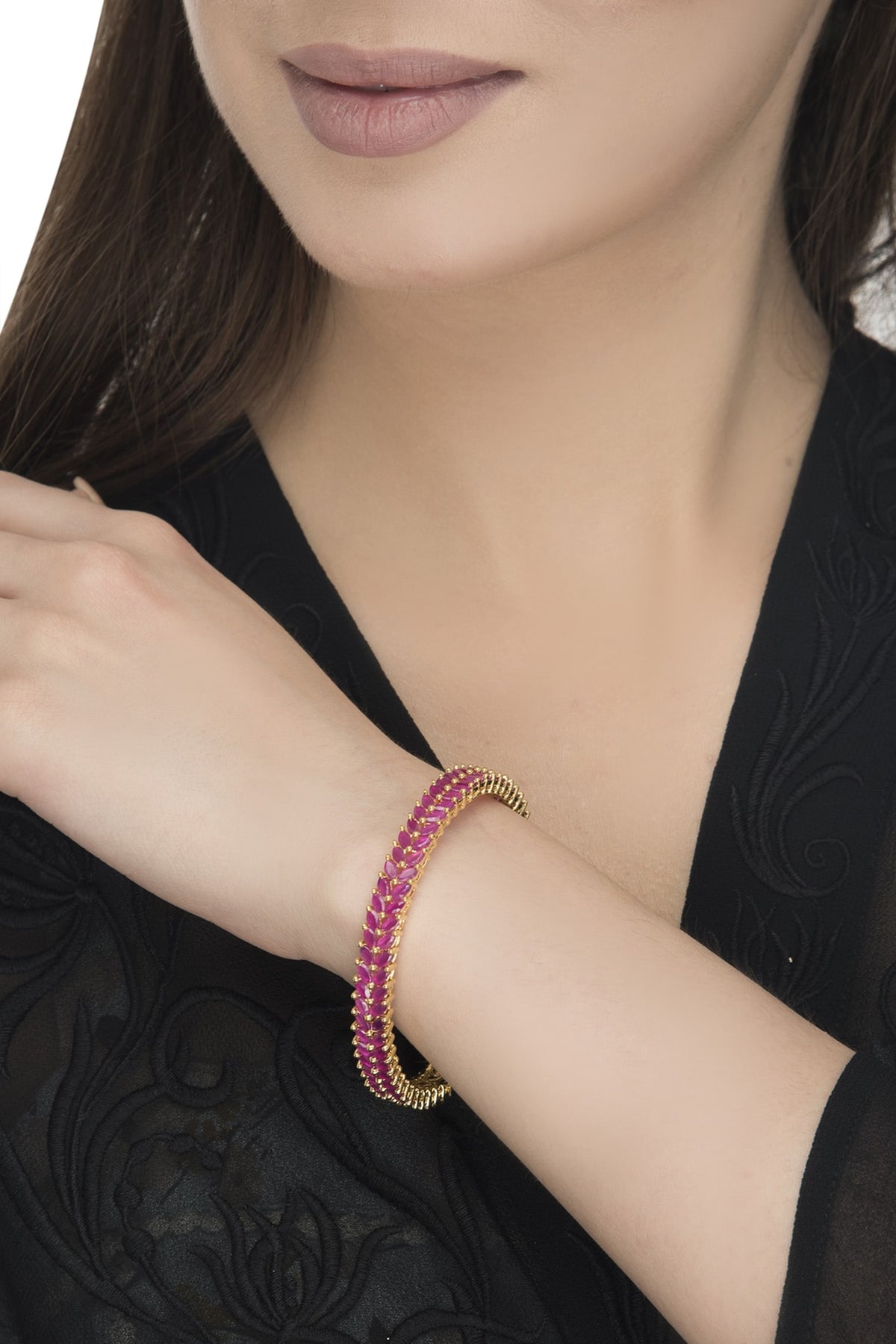 Kundan Bangle Set 