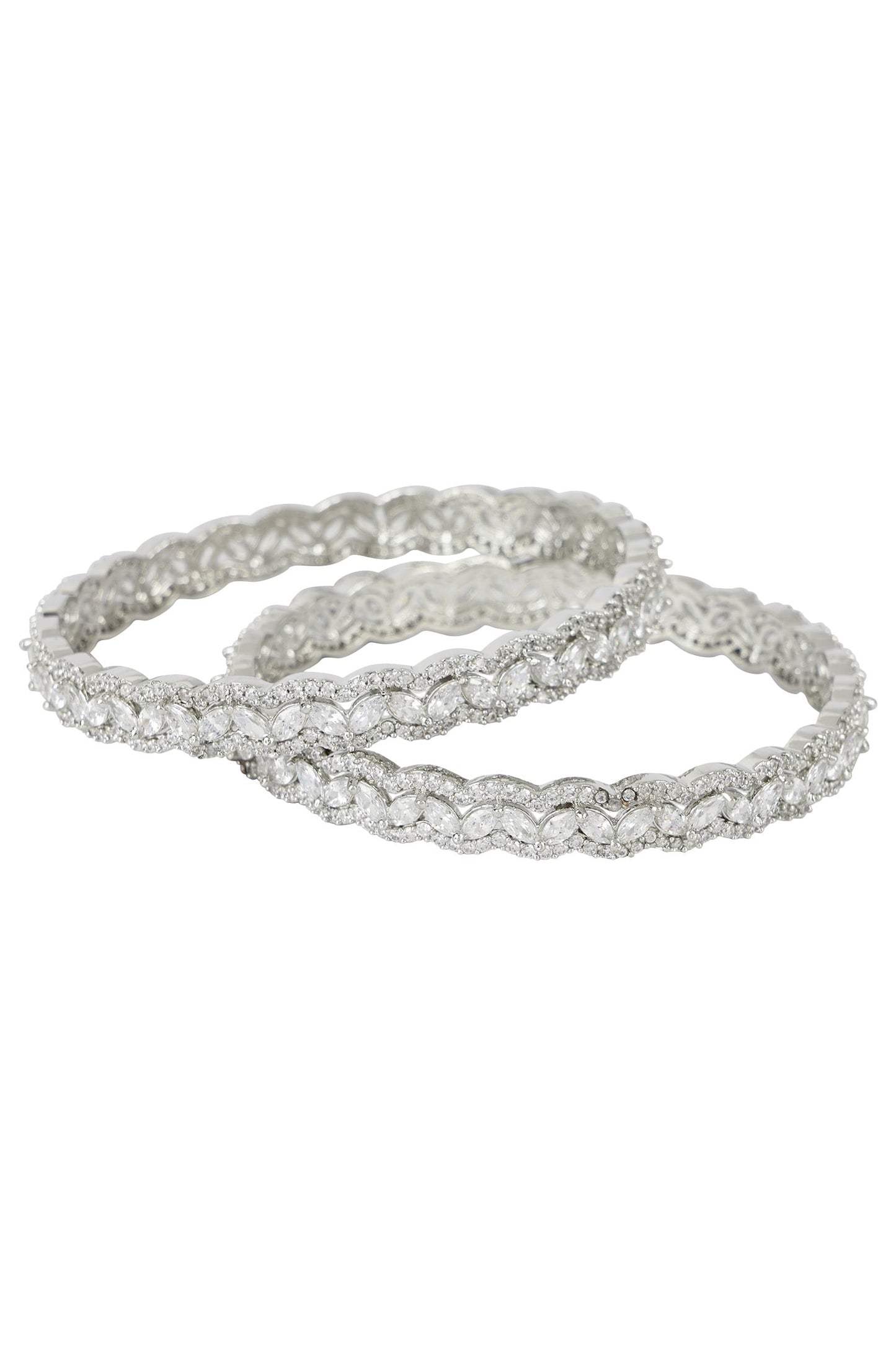 Crystal Bangle Set 
