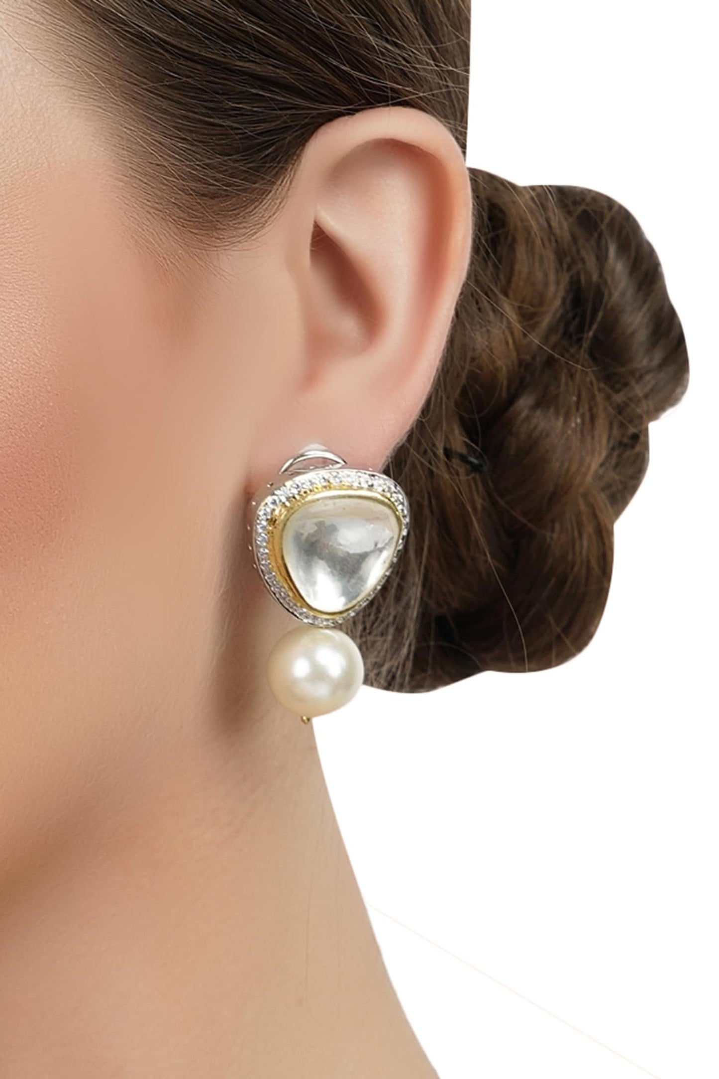 Kundan Stud Earrings 