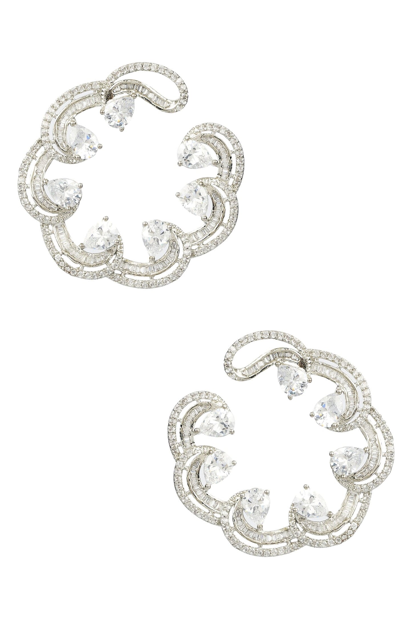 Crystal Stud Earrings 