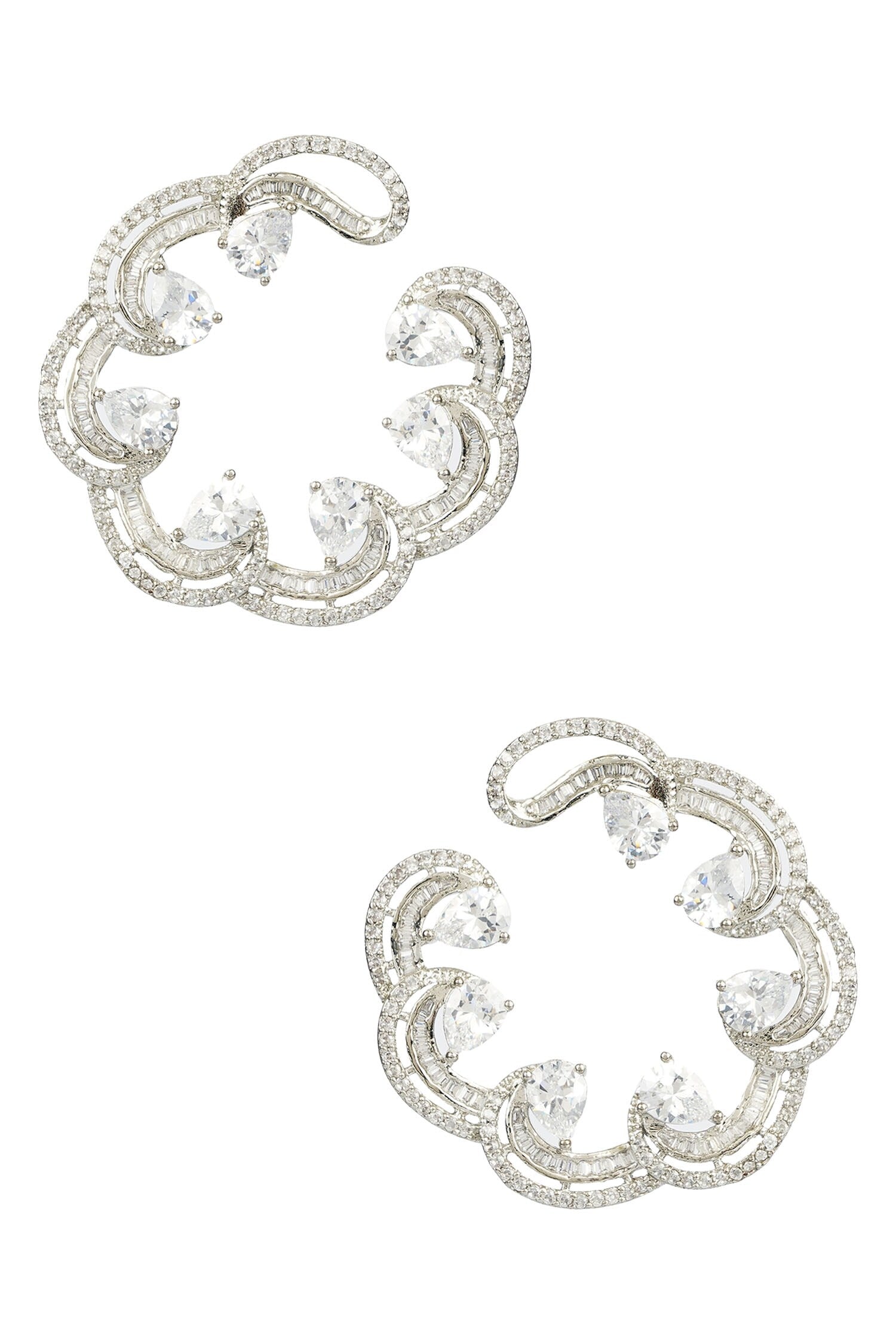 Crystal Stud Earrings 