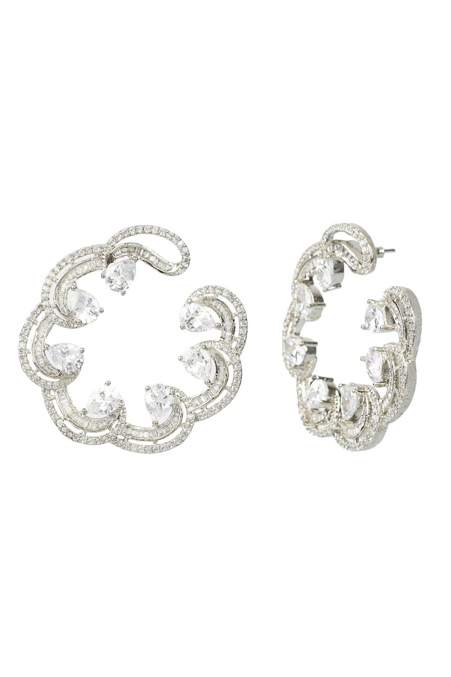 Crystal Stud Earrings 