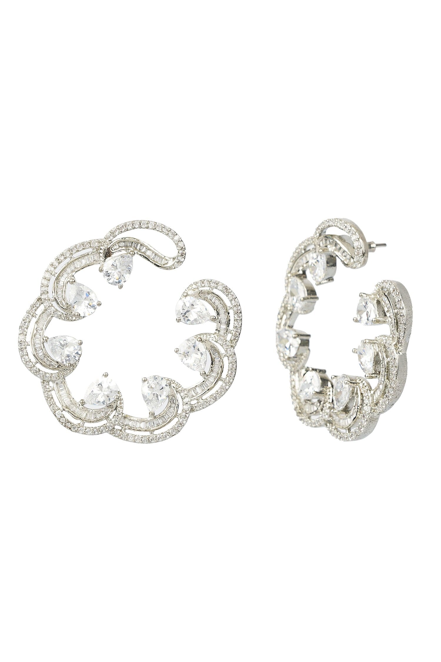 Crystal Stud Earrings 